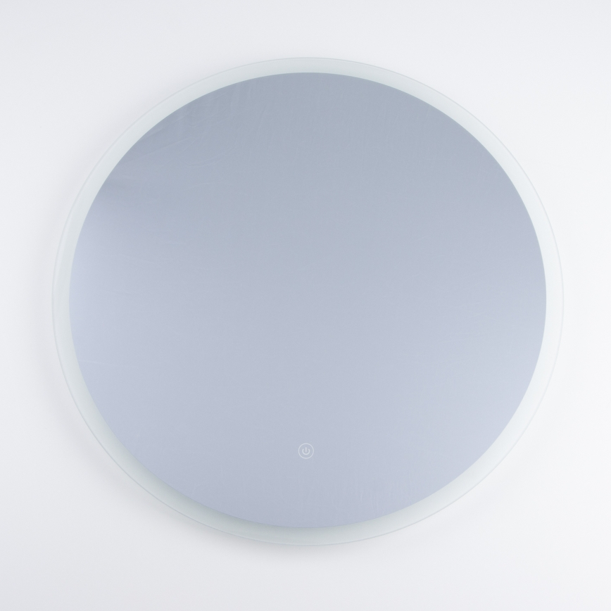 Brilagi - LED-Badezimmerspiegel BERNATE LED/19W/230V Ø 60 cm silber IP44 CRI 90 dimmbar + CCT