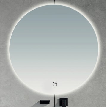 Brilagi - LED-Badezimmerspiegel LUNA LED/26W/230V Durchmesser 80 cm IP44 CRI 90 dimmbar + CCT