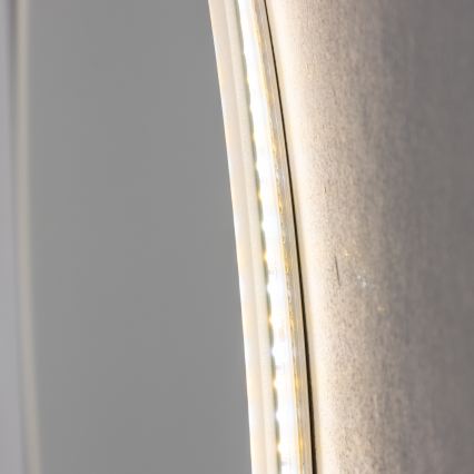Brilagi - LED-Badezimmerspiegel CUNEO LED/19W/230V Ø 60 cm IP44 CRI 90 dimmbar + CCT