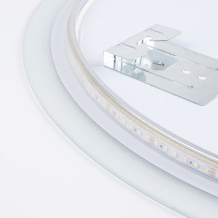 Brilagi - LED-Badezimmerspiegel CUNEO LED/19W/230V Ø 60 cm IP44 CRI 90 dimmbar + CCT