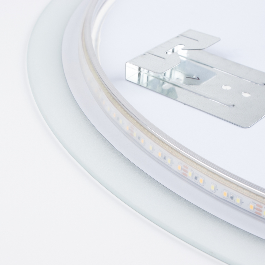 Brilagi - LED-Badezimmerspiegel CUNEO LED/19W/230V Ø 60 cm IP44 CRI 90 dimmbar + CCT