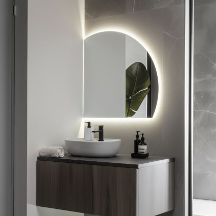 Brilagi - LED Badezimmerspiegel QUARTIERE LED/25W/230V 70x75 cm IP44 CRI 90 dimmbar + CCT