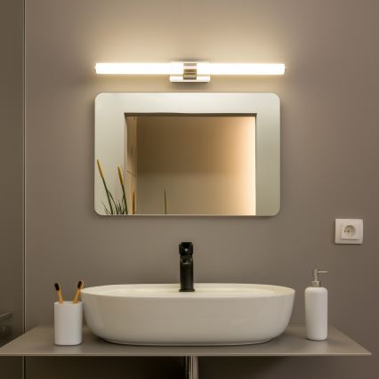 Brilagi - LED-Spiegelleuchte für das Badezimmer DIANA LED/10W/230V 60 cm IP44 Hochglanzchrom