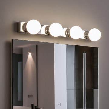 Brilagi - LED-Badspiegelleuchte HOLLYWOOD 4xLED/3W/230V 53 cm IP44 Hochglanzchrom