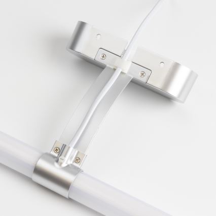 Brilagi - LED-Badezimmer-Spiegelleuchte 2-in-1 TUBEO LED/6W/230V 40 cm IP44 silber