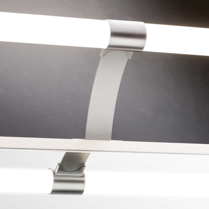 Brilagi - LED-Badezimmer-Spiegelleuchte 2-in-1 TUBEO LED/6W/230V 40 cm IP44 silber