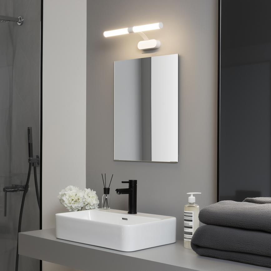 Brilagi - LED-Badezimmer-Spiegelleuchte 2-in-1 TUBEO LED/6W/230V 40 cm IP44 weiß