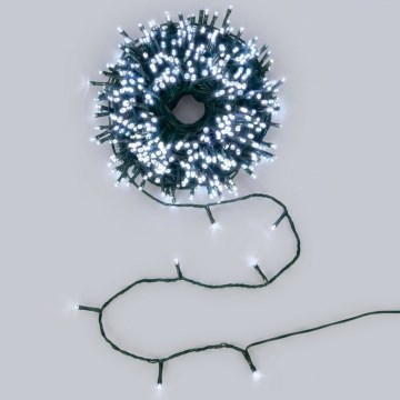 BRILAGI - LED catena solare natalizia 200xLED/8 funzioni 22m 800 mAh IP65 bianco freddo