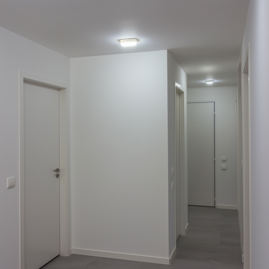 Brilagi - LED-Decken-Hochleistungsleuchte SIMA LED/12W/230V IP65 weiß