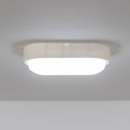 Brilagi - LED-Decken-Hochleistungsleuchte SIMA LED/12W/230V IP65 weiß