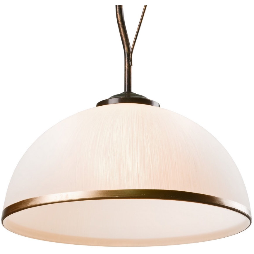 Brilagi - LED-Deckenleuchte an Stange ANTICO 1xE27/60W/230V bronzen