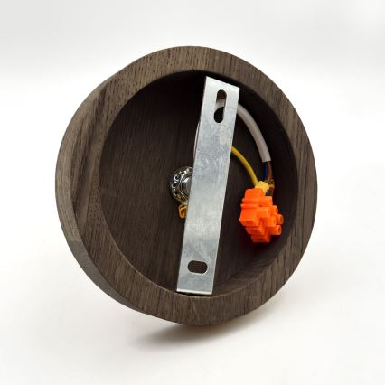 Brilagi - LED Deckenleuchte ANTHONY 1xE14/60W/230V Eiche Nussbaum/Beige