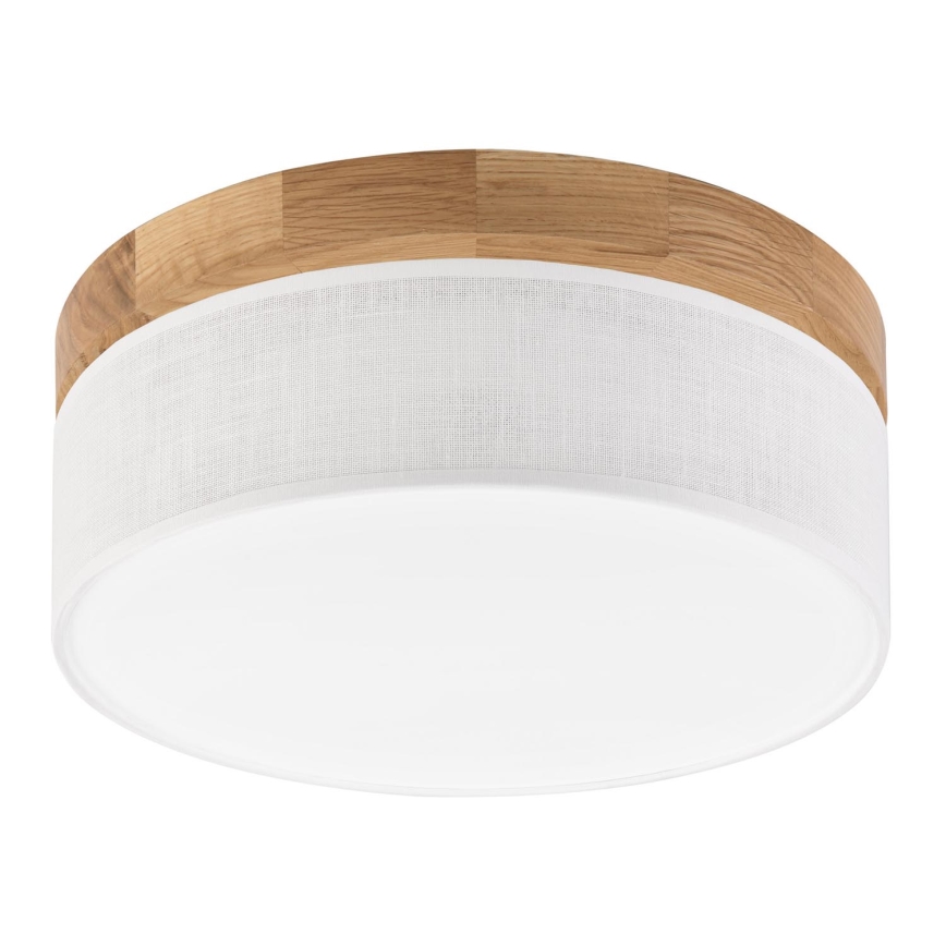 Brilagi - LED-Deckenleuchte BELLADONNA LED/20W/230V Ø 30 cm weiß/Eiche