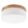 Brilagi - LED-Deckenleuchte BELLADONNA LED/20W/230V Ø 30 cm weiß/Eiche
