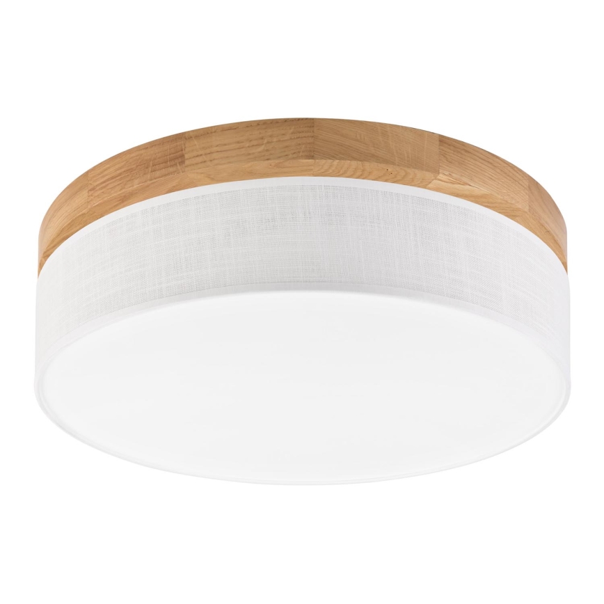 Brilagi - LED-Deckenleuchte BELLADONNA LED/36W/230V Ø 40 cm weiß/Eiche