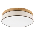 Brilagi - LED Deckenleuchte BELLADONNA LED/36W/230V Ø 50 cm creme/eiche