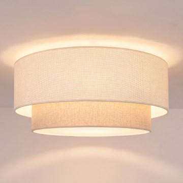 Brilagi - LED Deckenleuchte BOHO ECO 1xE27/10W/230V Ø 40 cm cremefarben