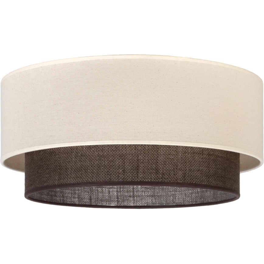 Brilagi - LED-Deckenleuchte BOHO STYLE 1xE27/15W/230V Ø 40 cm creme/braun