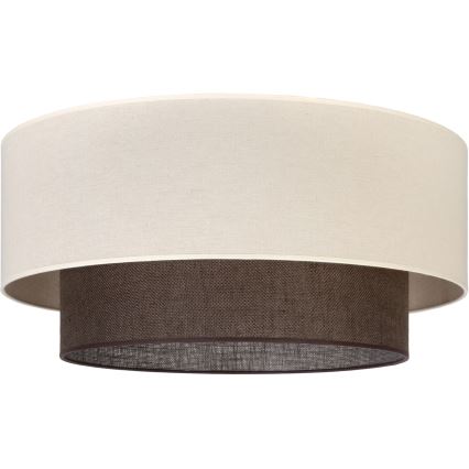 Brilagi - LED-Deckenleuchte BOHO STYLE 3xE27/15W/230V Ø 60 cm creme/braun