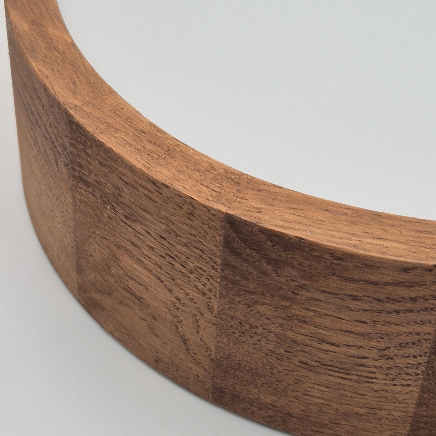 Brilagi - LED Deckenleuchte CARVALHO 1xE27/60W/230V Eiche-Kirsche Ø 27 cm