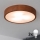 Brilagi - LED-Deckenleuchte CARVALHO 3xE27/15W/230V Eiche-Kirsche Ø 47 cm