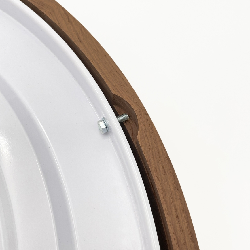 Brilagi - LED Deckenleuchte CARVALHO 4xE27/60W/230V Eiche Kirschbaum Ø 57,5 cm