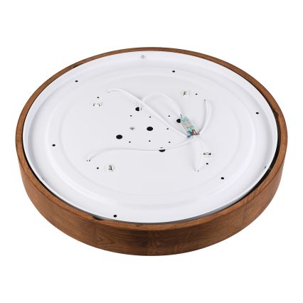 Brilagi - LED Deckenleuchte CARVALHO 4xE27/60W/230V Eiche Kirschbaum Ø 57,5 cm