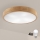 Brilagi - LED-Deckenleuchte CARVALHO 4xE27/60W/230V Eiche Ø 57,5 cm
