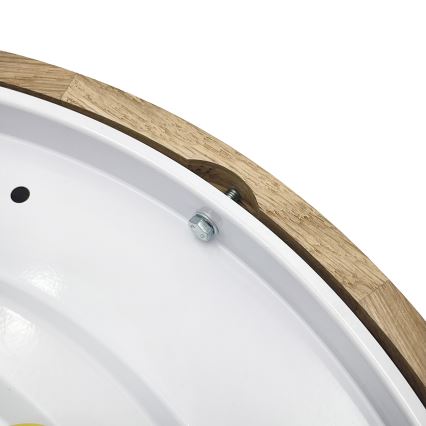 Brilagi - LED-Deckenleuchte CARVALHO LED/36W/230V Eiche Ø 47,5 cm