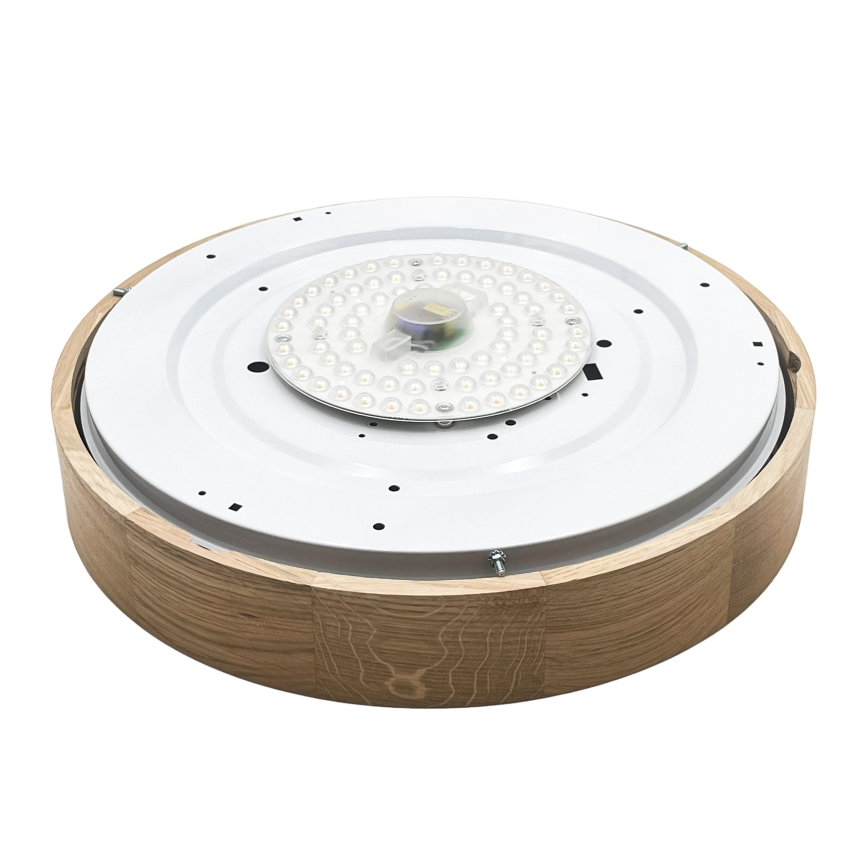 Brilagi - LED-Deckenleuchte CARVALHO LED/36W/230V Eiche Ø 47,5 cm