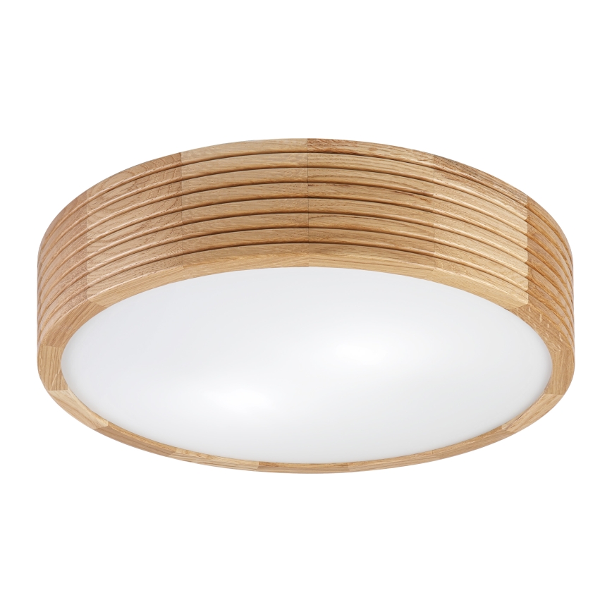 Brilagi - LED-Deckenleuchte CARVALHO MODERN 2xE27/60W/230V Ø 37,5 cm Eiche