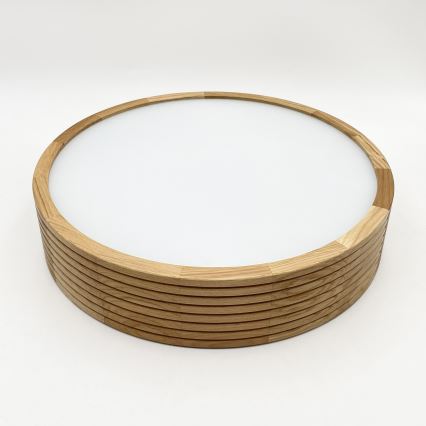 Brilagi - LED-Deckenleuchte CARVALHO MODERN 2xE27/60W/230V Ø 37,5 cm Eiche