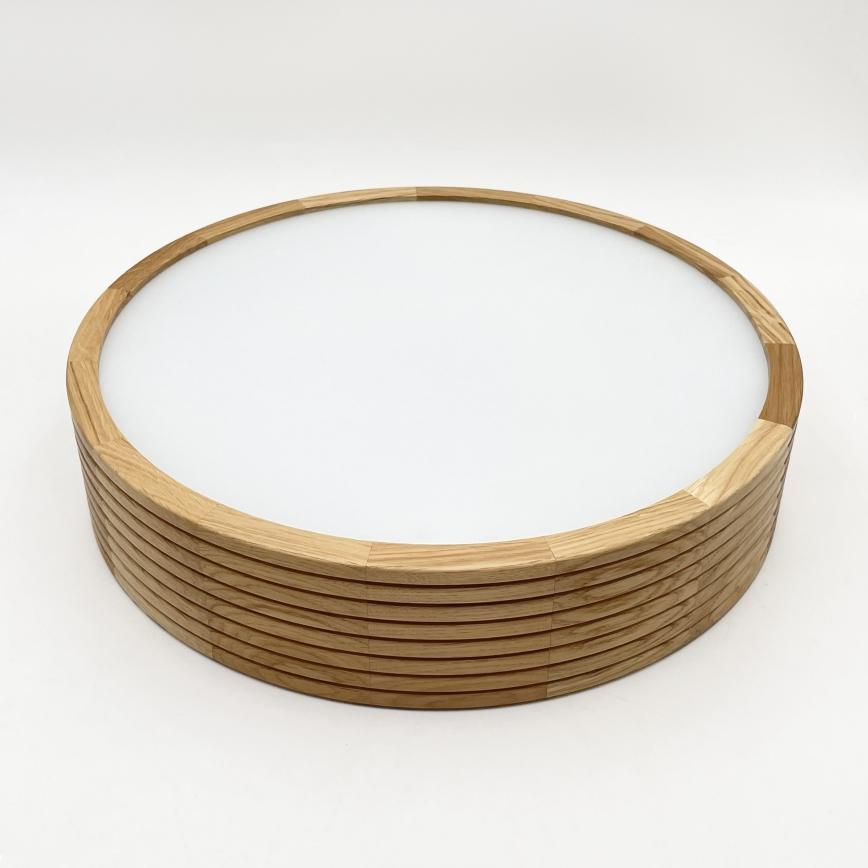 Brilagi - LED-Deckenleuchte CARVALHO MODERN 2xE27/60W/230V Ø 37,5 cm Eiche
