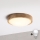 Brilagi - LED-Deckenleuchte CARVALHO MODERN SLIM 1xE27/60W/230V Ø 27,5 cm Eiche