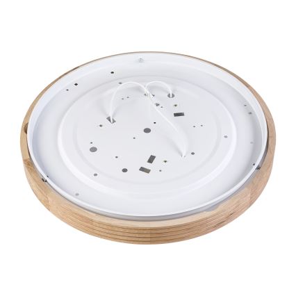 Brilagi - LED-Deckenleuchte CARVALHO MODERN SLIM 3xE27/60W/230V Ø 47,5 cm Eiche