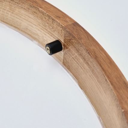 Brilagi - LED-Deckenleuchte CARVALHO SLIM 1xE27/15W/230V Eiche/Kirsche Ø 27 cm