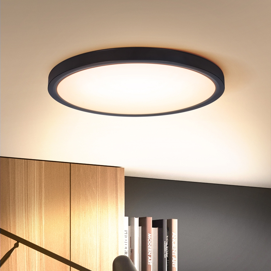 Brilagi - LED-Deckenleuchte ESTELA LED/18W/230V schwarz