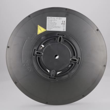 Brilagi - LED-Deckenleuchte ESTELA LED/18W/230V Ø 30 cm schwarz