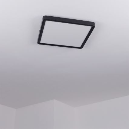 Brilagi - LED Deckenleuchte ESTELA SQUARE LED/24W/230V 31x31 cm schwarz