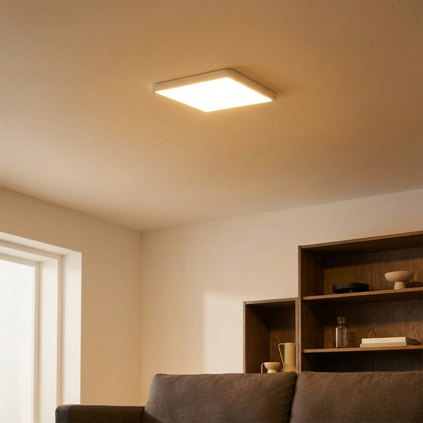 Brilagi - LED-Deckenleuchte ESTELA SQUARE LED/24W/230V 31x31 cm weiß