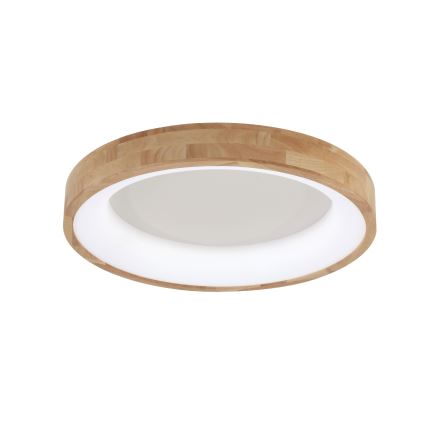 Brilagi - LED-Deckenleuchte FALCON WOOD LED/40W/230V 3000/4000/6000K Ø 60 cm Holz