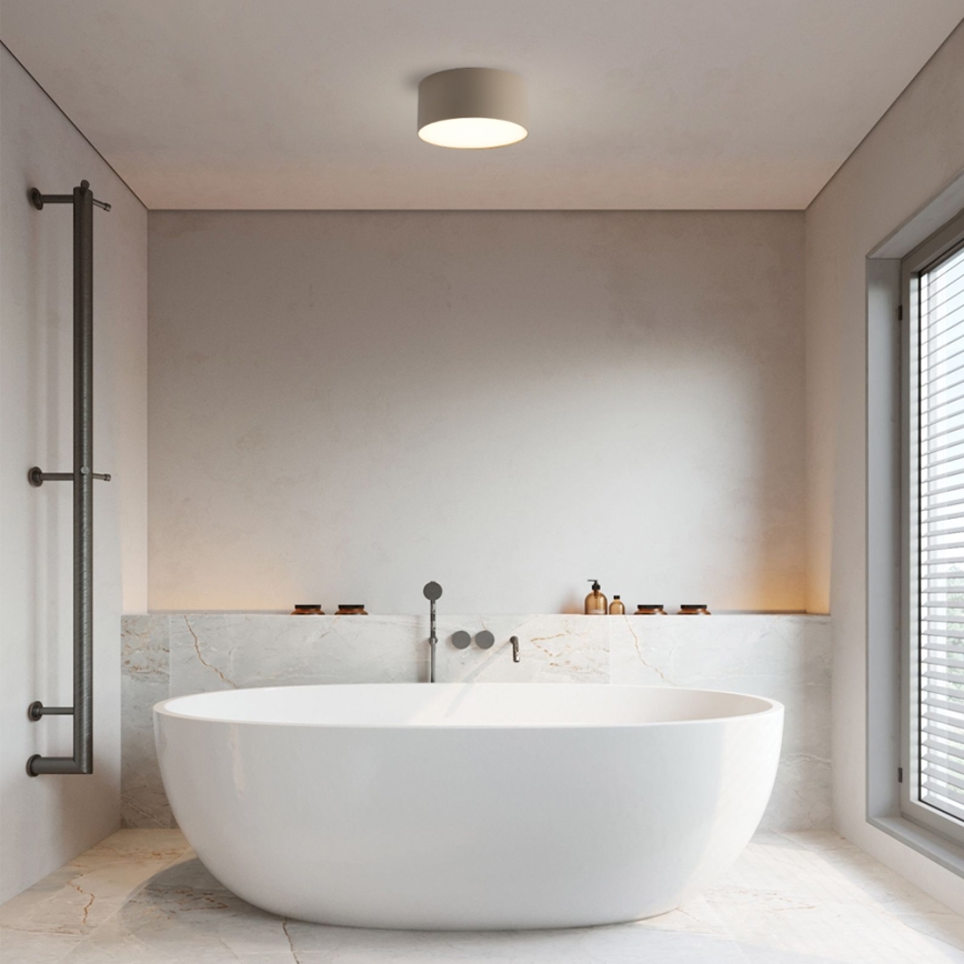 Brilagi - LED-Badezimmer-Deckenleuchte FORIS LED/20W/230V Ø 15 cm beige IP44