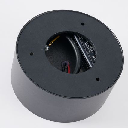 Brilagi - LED-Badezimmer-Deckenleuchte FORIS LED/9W/230V Ø 9 cm Anthrazit IP44 CRI 90
