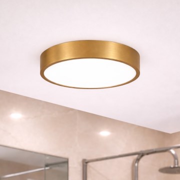 Brilagi - LED-Deckenleuchte für Badezimmer POOL LED/24W/230V 3000/4000/5500K Ø 30 cm IP54 Bronze