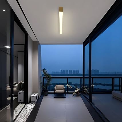 Brilagi - LED Badezimmer-Deckenleuchte SLEEKLINE LED/40W/230V 3000/4500/6000K goldfarben IP44