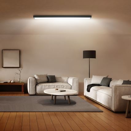Brilagi - LED-Deckenleuchte für das Badezimmer FRAME LED/40W/230V 120x30 cm IP44 schwarz