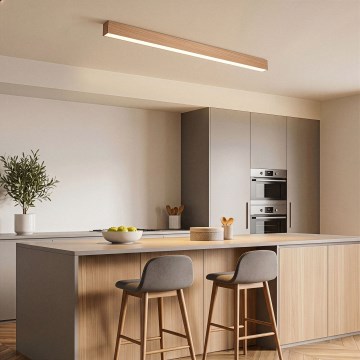 BRILAGI - LED Deckenleuchte GARDALINE LED/108W/230V Eiche