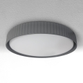 Brilagi - LED-Deckenleuchte LUCIA LED/24W/230V Ø 31 cm grau