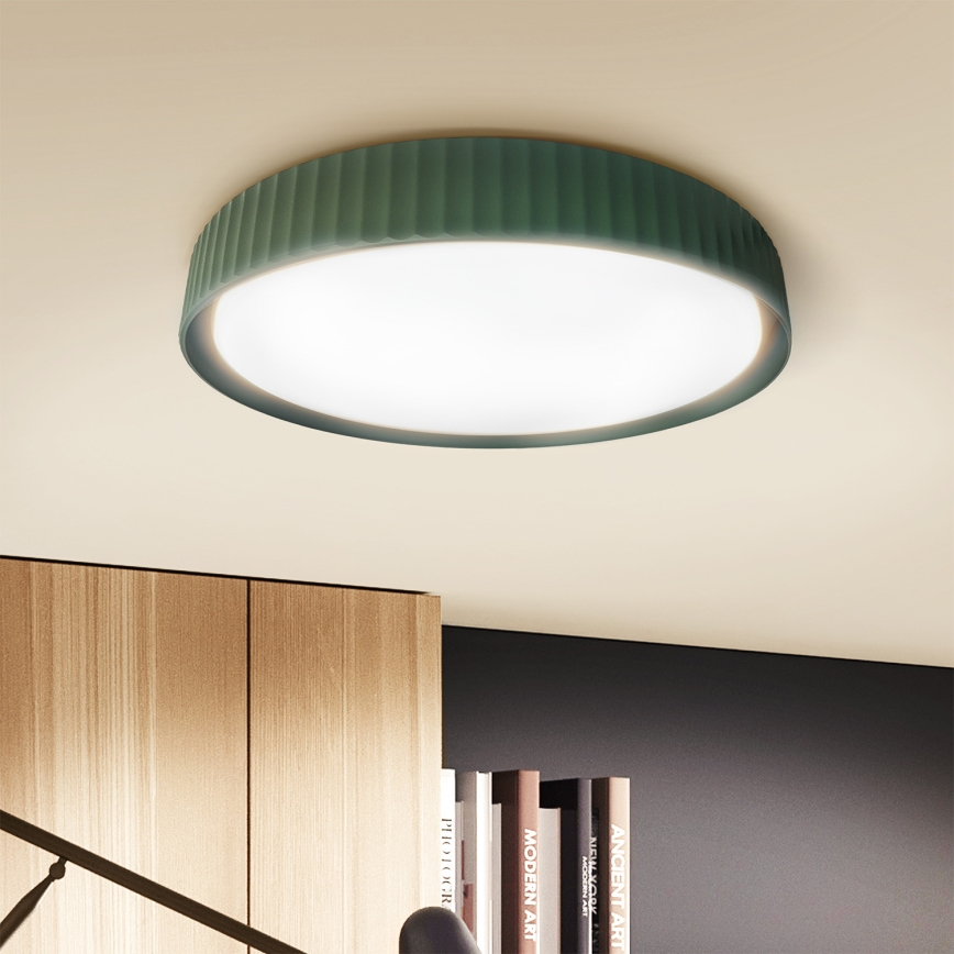Brilagi - LED-Deckenleuchte LUCIA LED/24W/230V Ø 31 cm grün