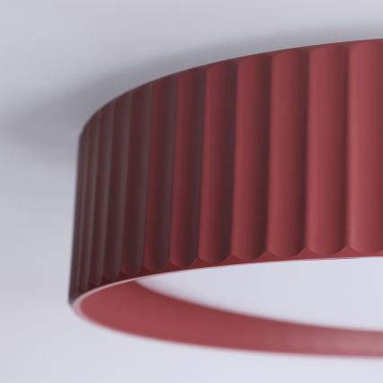 Brilagi - LED-Deckenleuchte LUCIA LED/24W/230V Ø 31 cm rot
